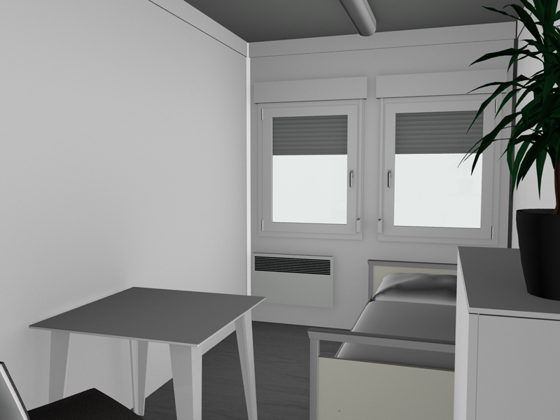 3D Living area
